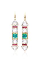 Hanut Singh One-of-a-kind Ice Crystal Stick Earrings