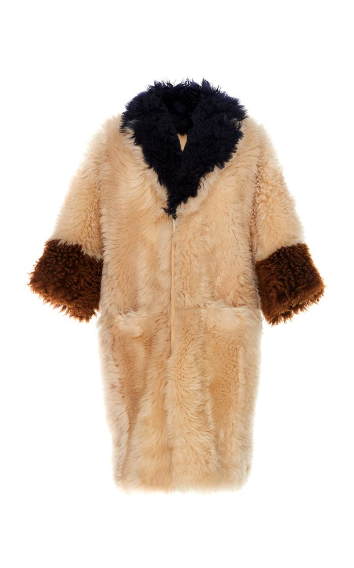 Marni Oversized Shearling Coat
