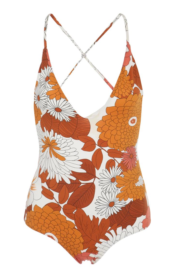 Dodo Bar Or Tata Floral-print One-piece Swimsuit