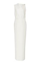 Hensely Asymmetric Buckle Gown