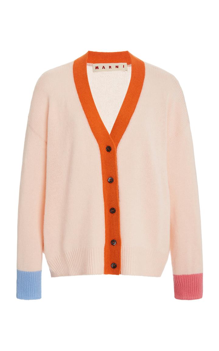 Marni Multi-color Cashmere Cardigan