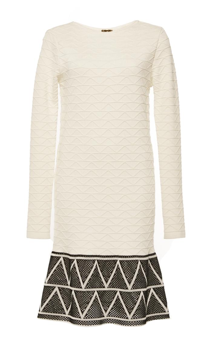 Pepa Pombo Double Layer Knee Length Dress