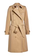 Burberry Kensington Cotton-gabardine Trench Coat