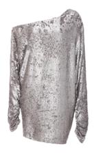 Zeynep Aray Off Shoulder Sequin Dress