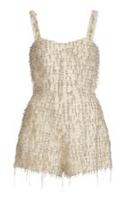 Alexis Briar Beaded Crepe Romper