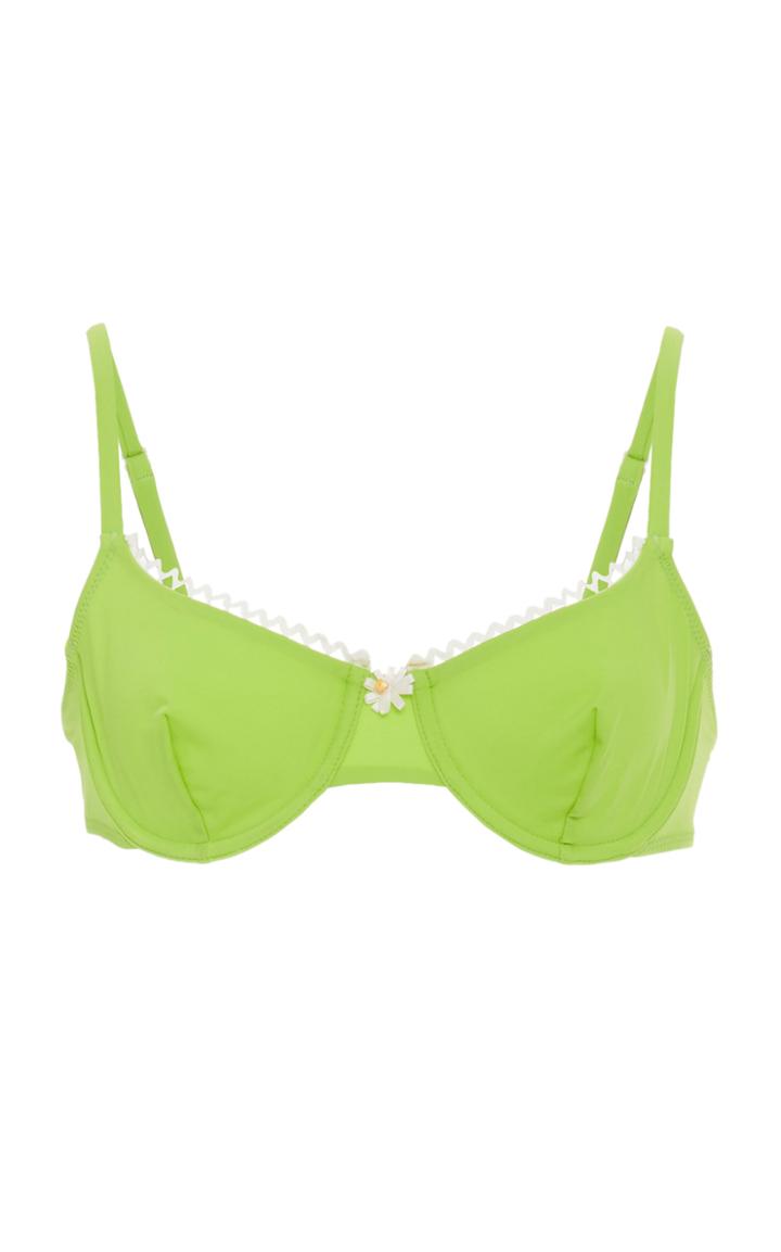 Solid & Striped Eva Rickrack-trimmed Bikini Top