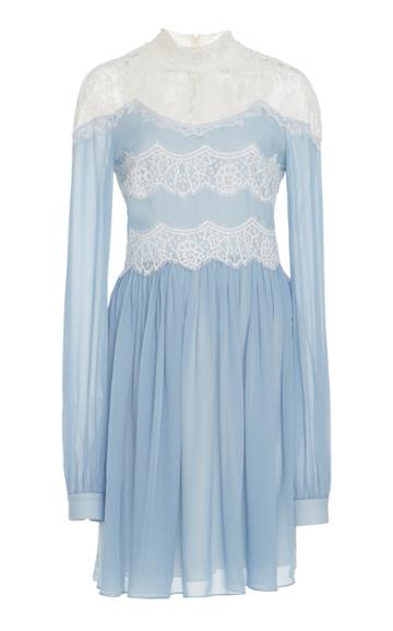 Sophia Kah Maria Antnia Lace Yoke Dress