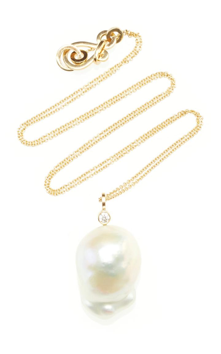 Sophie Bille Brahe M'o Exclusive Sirene Diamant Pav Necklace
