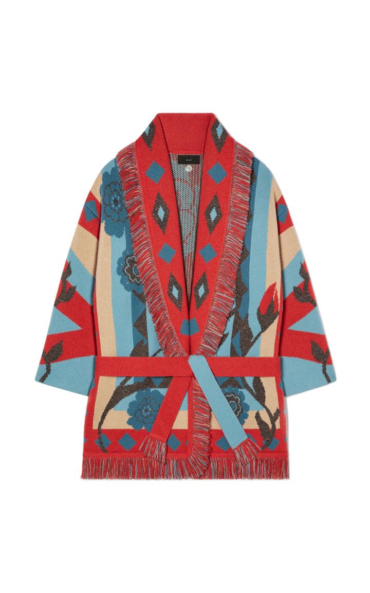 Moda Operandi Alanui Desert Bloom Cardigan