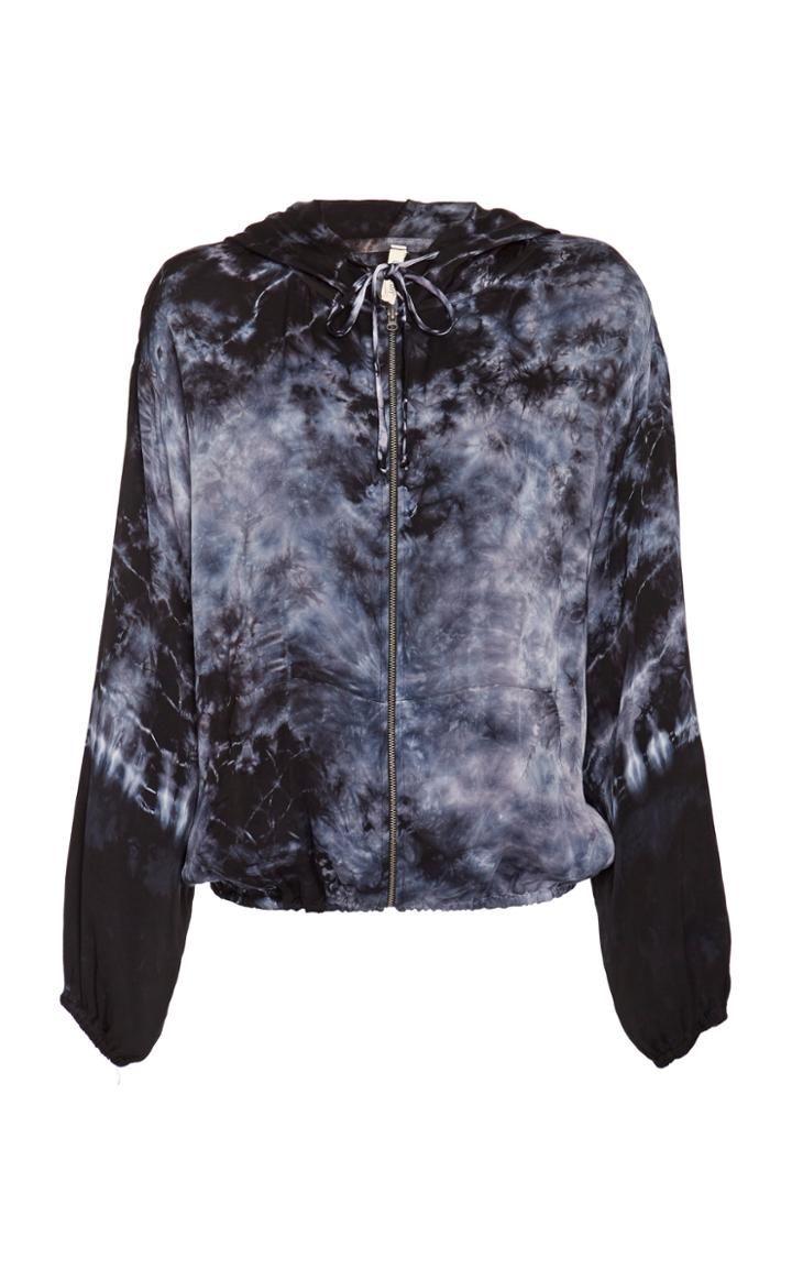 Lanston Tie Dye Zip Hoodie