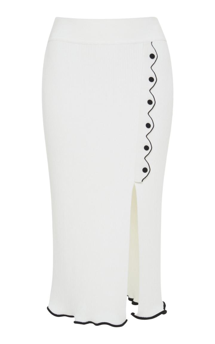 Blumarine Knee Length Knit Skirt