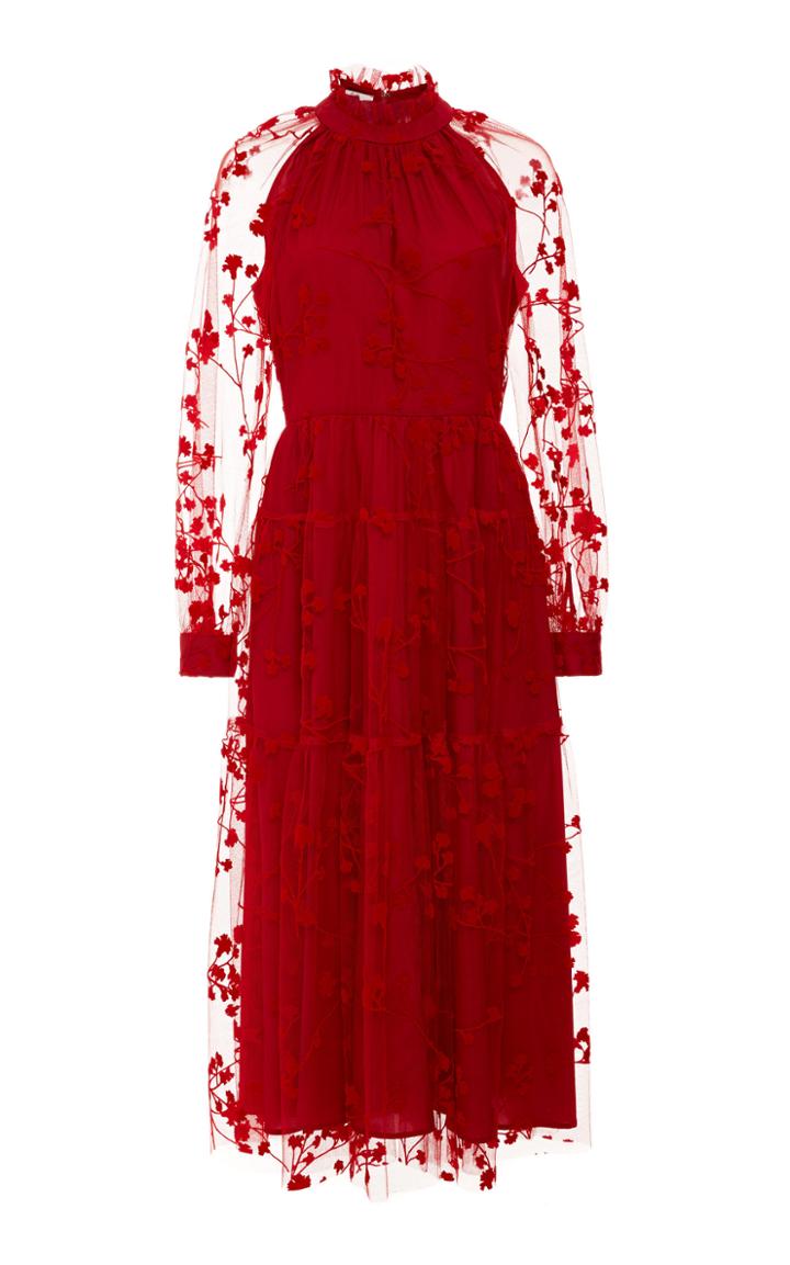 Co Red Lace Dress