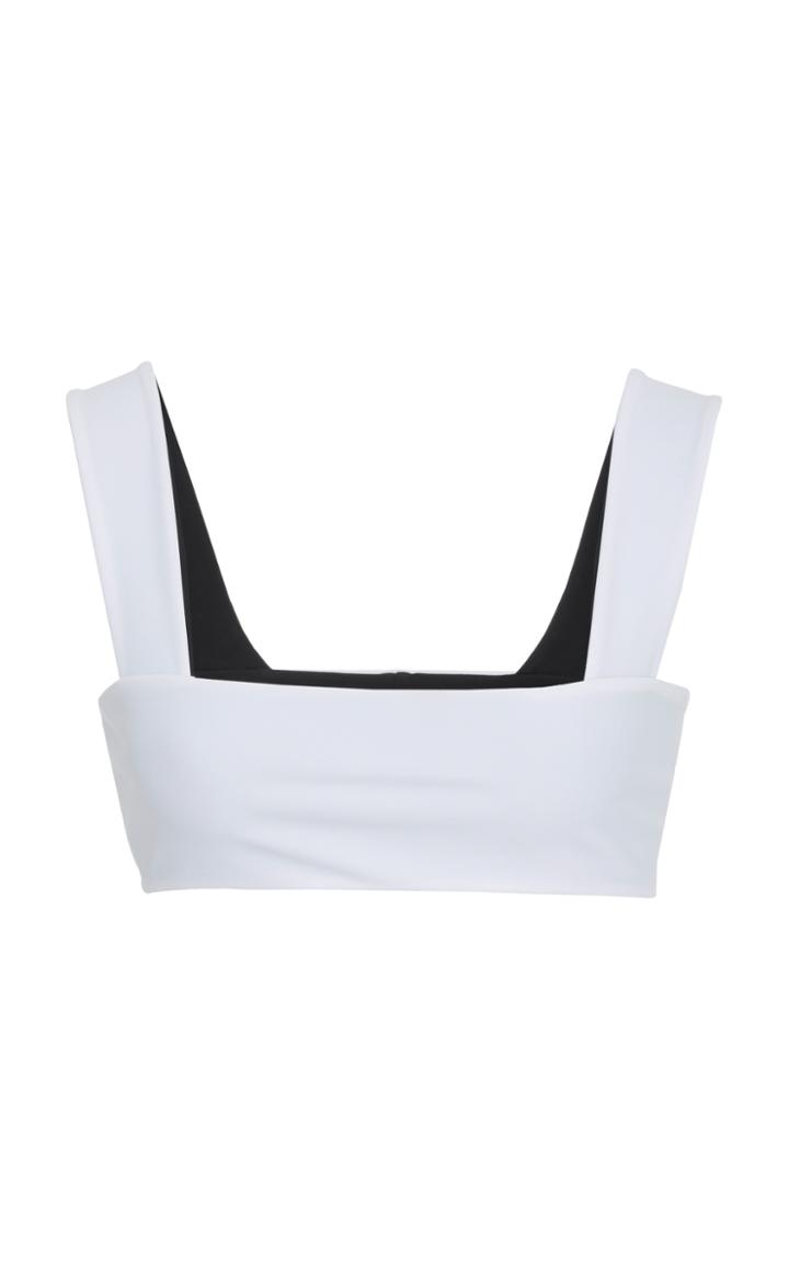 Cynthia Rowley Solid Swim Bikini Top