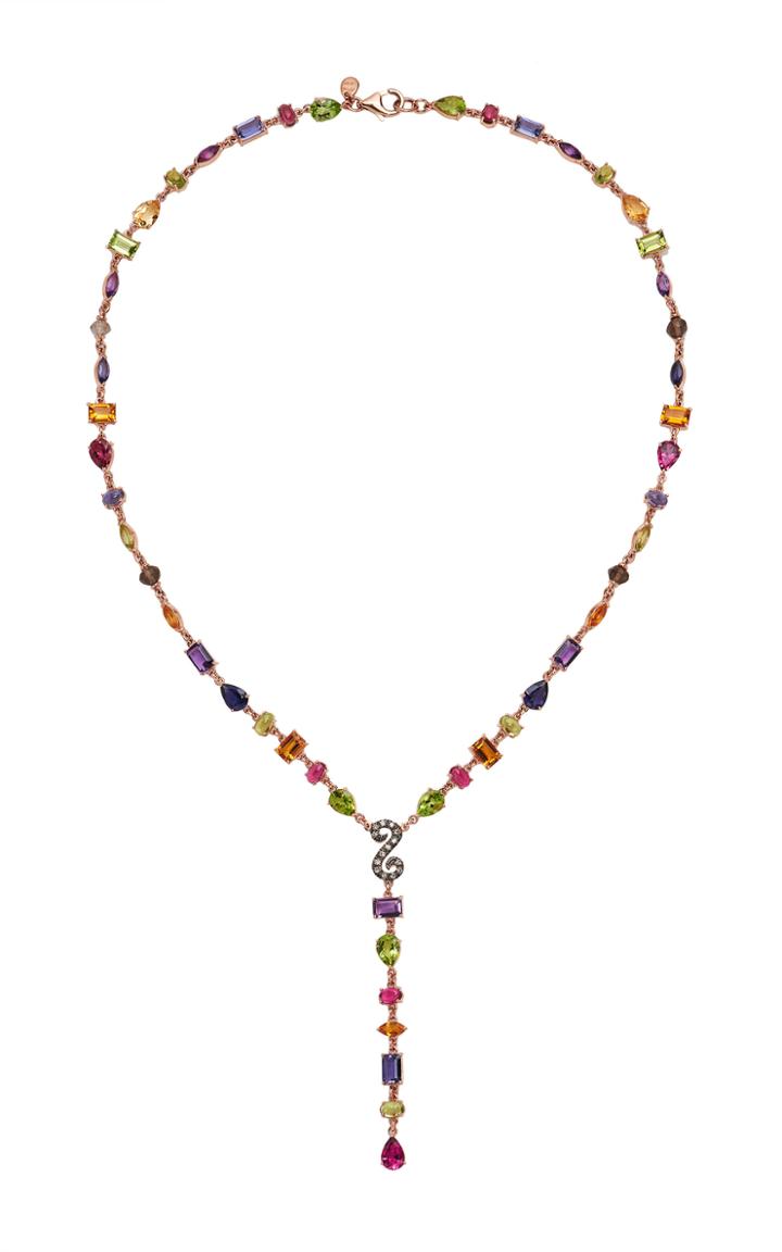 Alasia Anemoni Line Drop Necklace