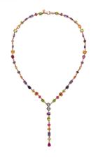 Alasia Anemoni Line Drop Necklace