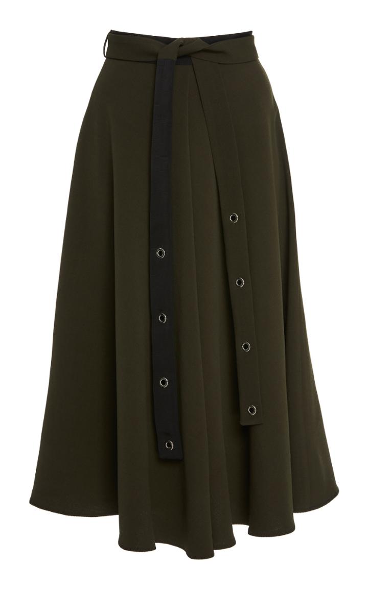 Smarteez High Waisted Belted Skirt