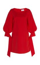 Noon By Noor Hove Cotton-bend Mini Dress