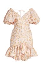 Moda Operandi Acler Fairmont Embroidered Cotton-blend Mini Dress