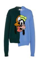 Monse Disney's Pluto And Goofy Split Sweater