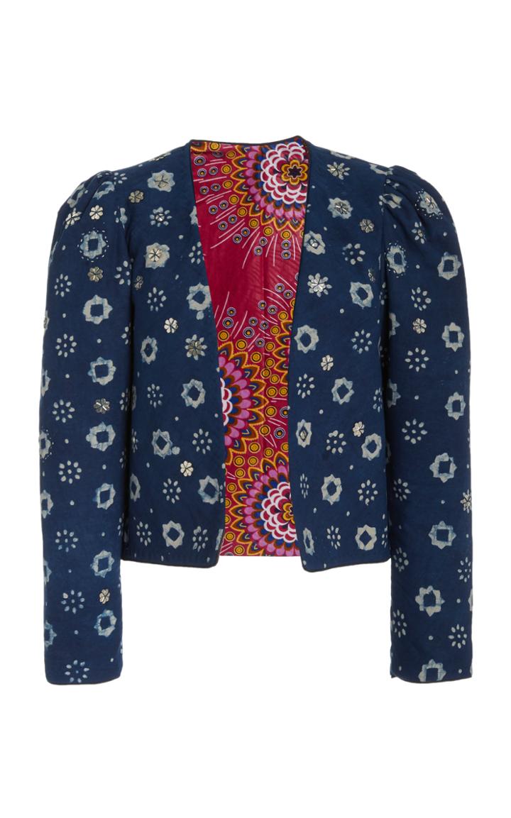 Moda Operandi Alix Of Bohemia Starlight Cornflower Block Print Jacket