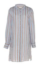 Isabel Marant Toile Yucca Striped Cotton-blend Shirt Dress