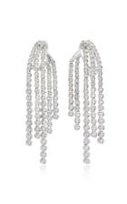 Lynn Ban Jewelry Voss Sterling Silver And Diamond Earrings