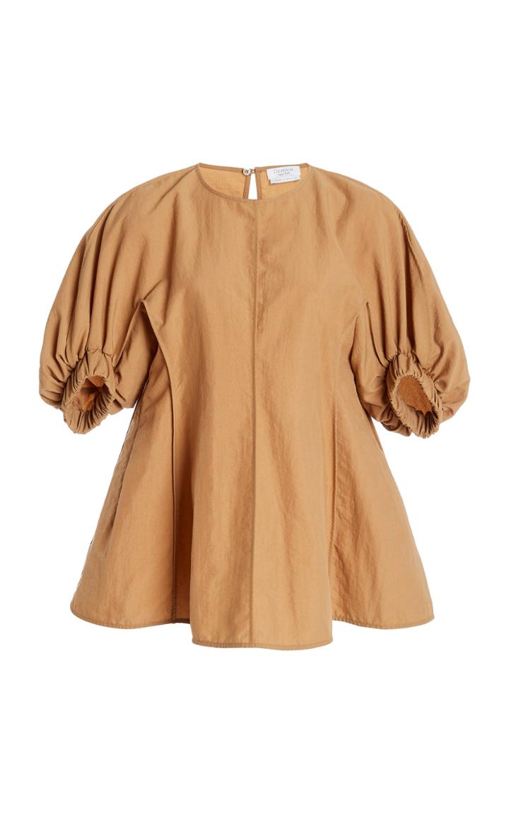 Moda Operandi Deveaux Carrie Puff-sleeve Nylon Top