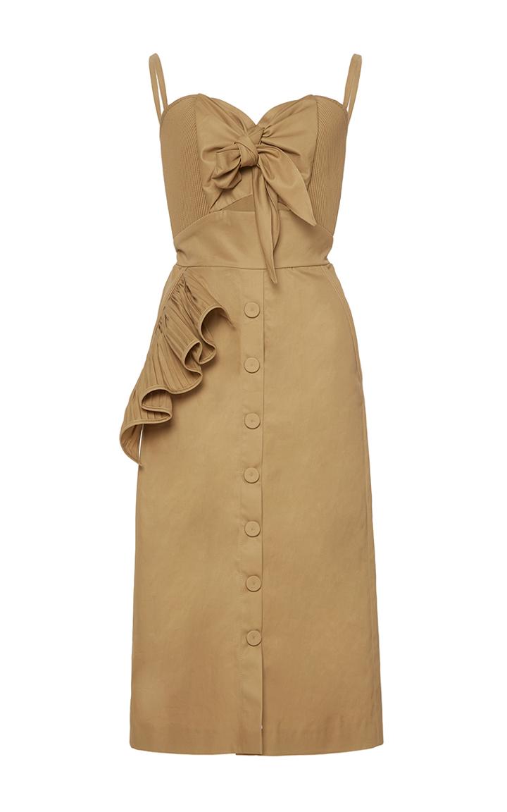 Johanna Ortiz Soledad Bow Front Pencil Dress