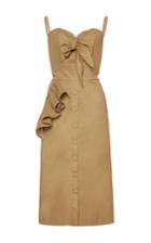 Johanna Ortiz Soledad Bow Front Pencil Dress