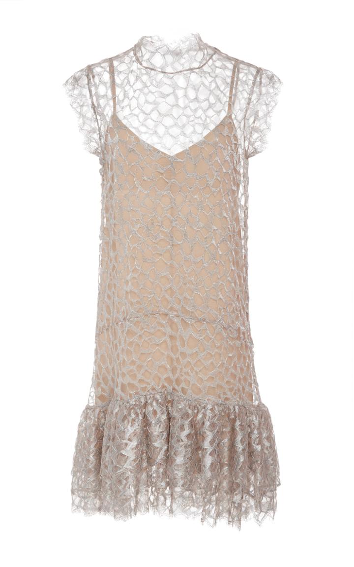 Christina Economou Mika Lace Dress