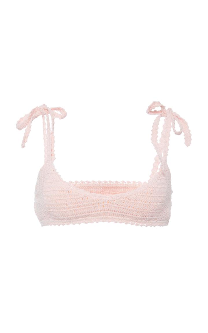 She Made Me Sita Crop Bikini Top