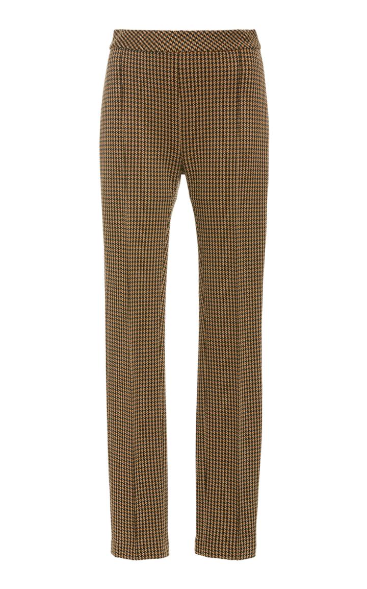 Rosetta Getty Pintuck Skinny Pull-on Pants