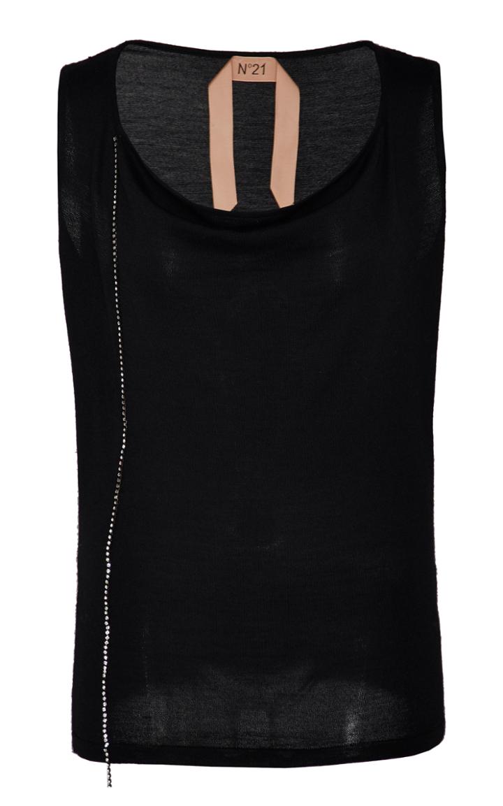 N 21 N&deg;21 Adrienne Wool Silk Tank Top