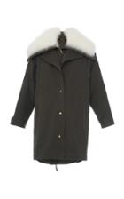 Agnona Cashmere Double Layer Luxury Parka