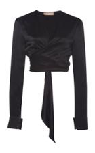 Matriel Silk Wrap Around Blouse