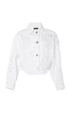 Isabel Marant Rena Embroidered Denim Jacket