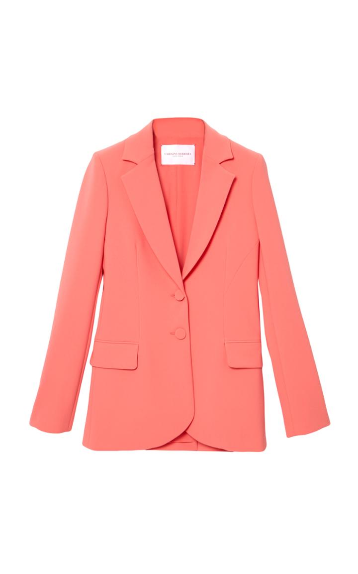 Moda Operandi Carolina Herrera Stretch-crepe Single-breasted Blazer