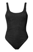 Oseree Sporty Stretch-lurex Swimsuit