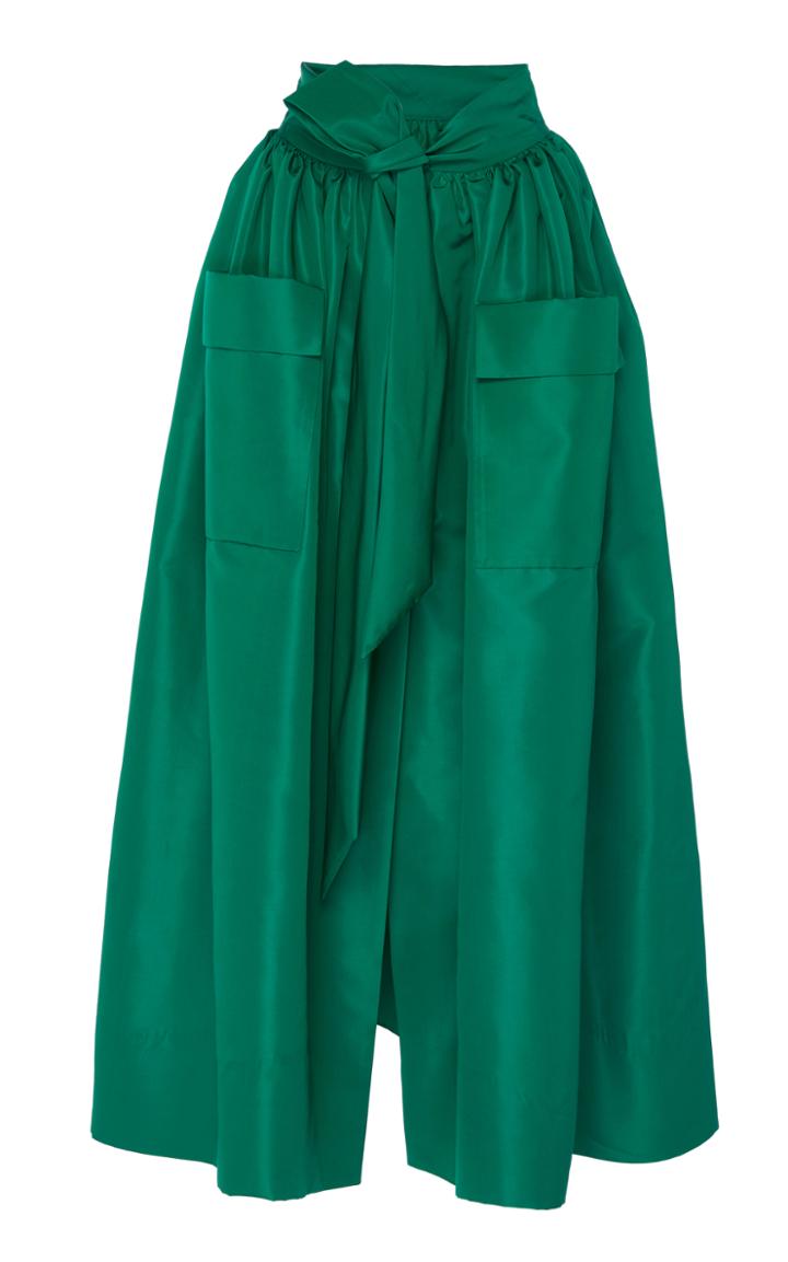 Martin Grant Long Silk Skirt
