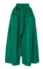 Martin Grant Long Silk Skirt
