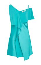 Diane Von Furstenberg Sleeveless Asymmetrical Mini Dress