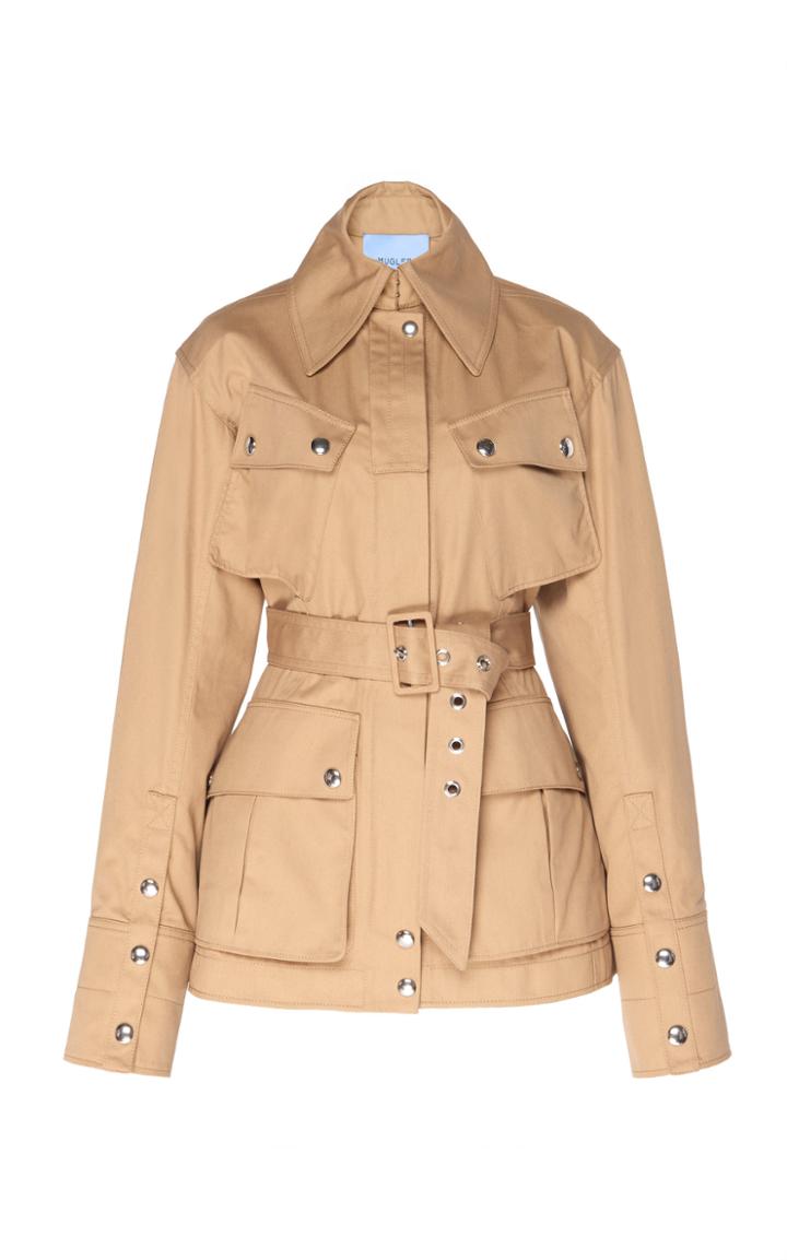 Mugler Belted Utilitarian Jacket