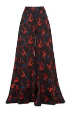Rianna + Nina Wide-leg Evening Silk Palazzo Pants