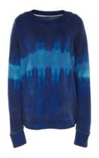 The Elder Statesman California Tie Dye Cashmere Sweater