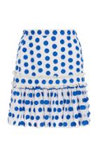 Alexis Harley Embroidered Dot Mini Skirt