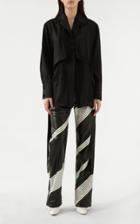 Matriel Faux Leather Space Pants