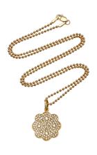 Ashley Mccormick Amelie 18k Gold Diamond Necklace