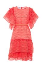 Luisa Beccaria Jacquard Short Dress