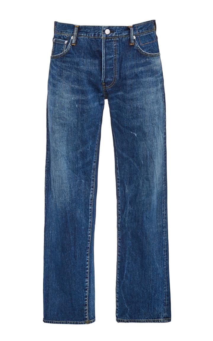 Visvim Social Sculpture Rigid Denim Straight-leg Jeans