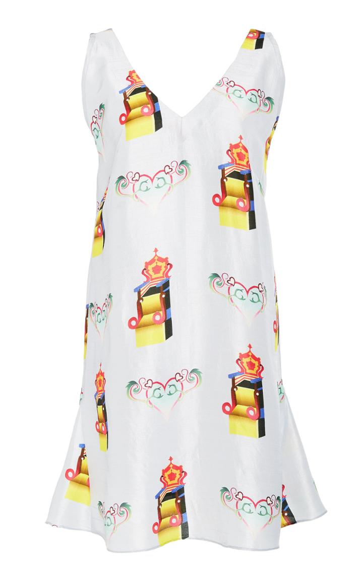 Verandah Silk Tunic Dress